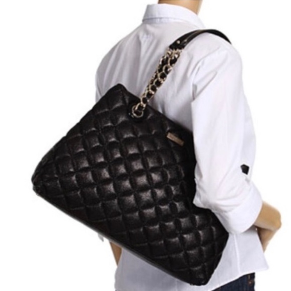 Large black Kate Spade Gold Coast Maryanne bag